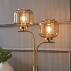 15cm Amber Glass Lamp Shade Pendant Light Replacement Shade~1193
