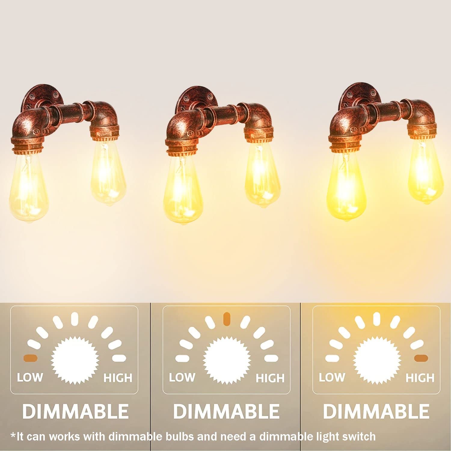 decor bathroom wall light