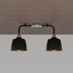 2 way metal ceiling lights