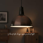 single lampshade ceiling nicke