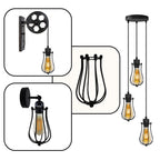 kitchen cage ceiling light