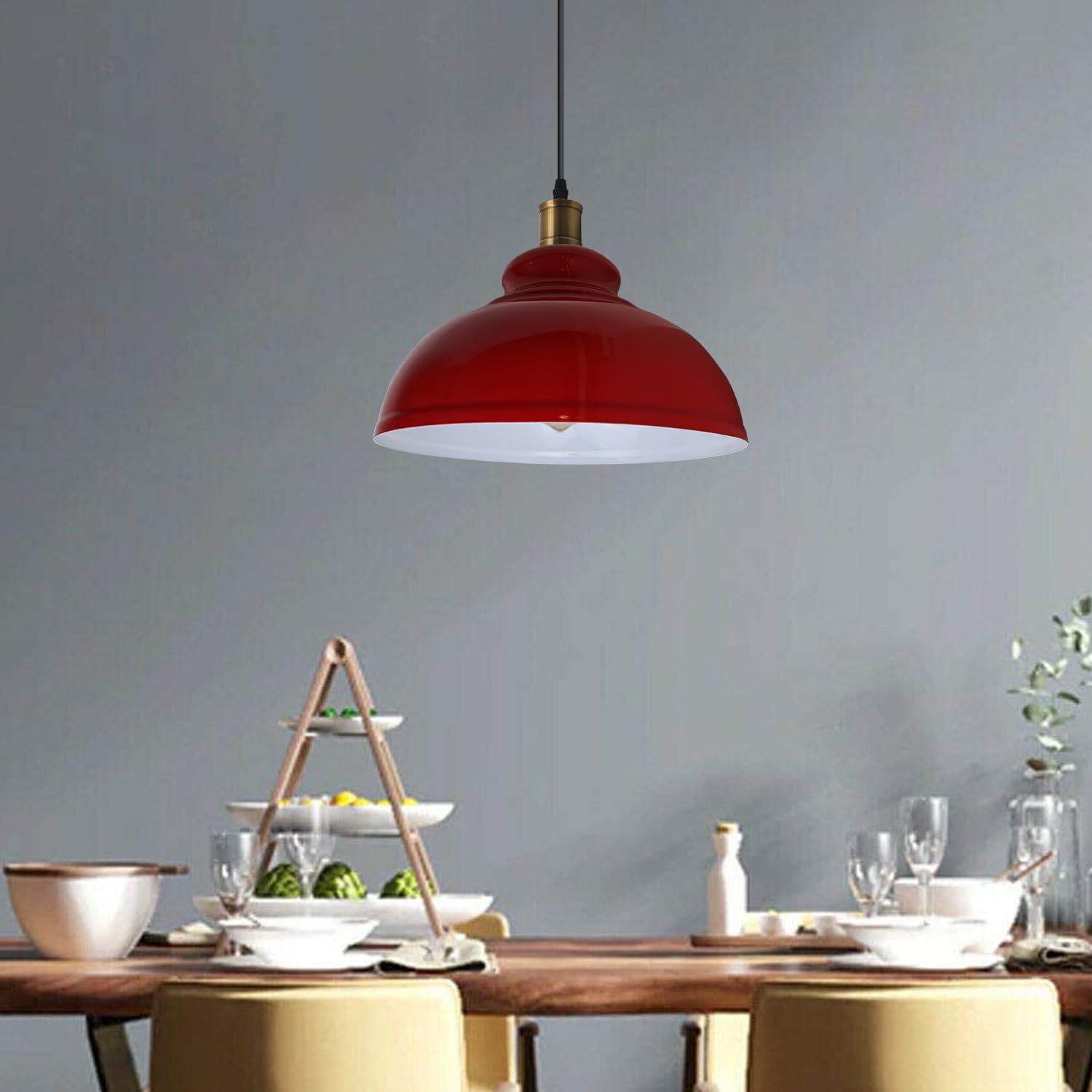 pendant brass light black