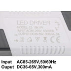 transformer led supply current