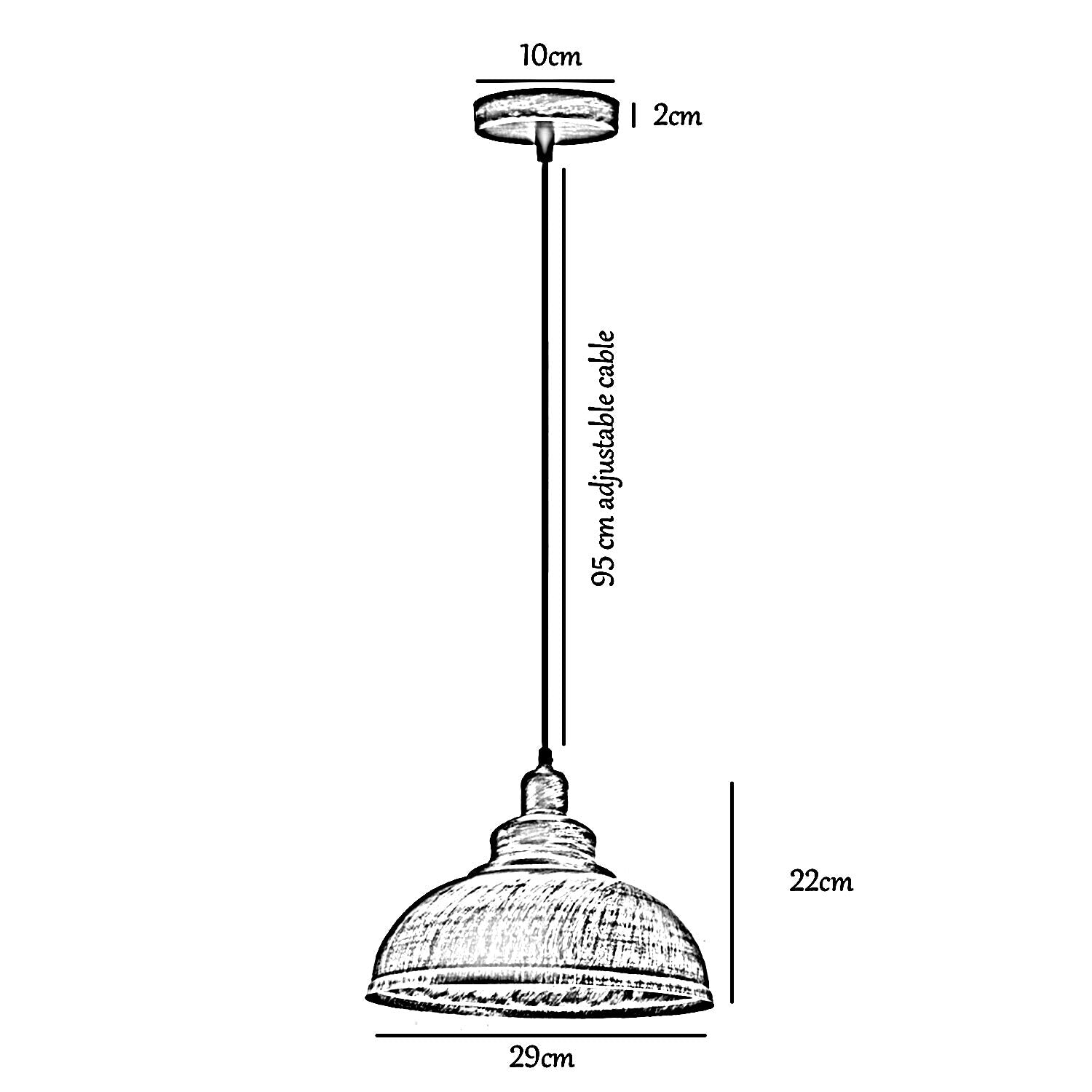 lights adapter rustic way