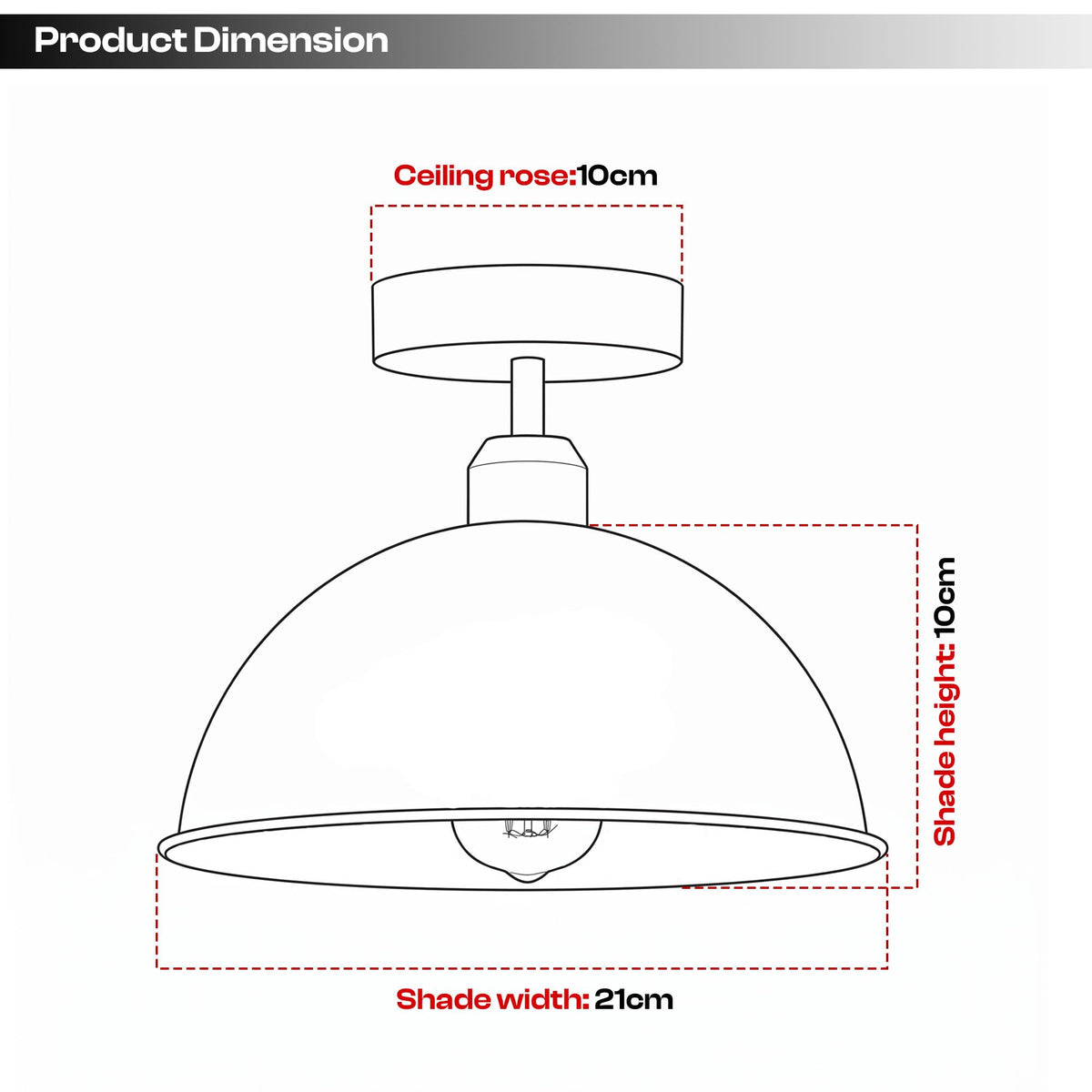 flush mount ceiling light fitt