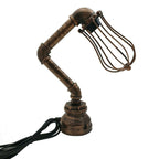 steampunk table lamp for study