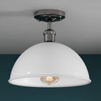 short black ceiling shade