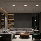 Modern New LED Recessed Ceiling White LED Round Panel Downlight IP20 Cool White ~1222