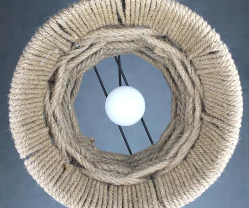 woven hemp rope ceiling lamp s