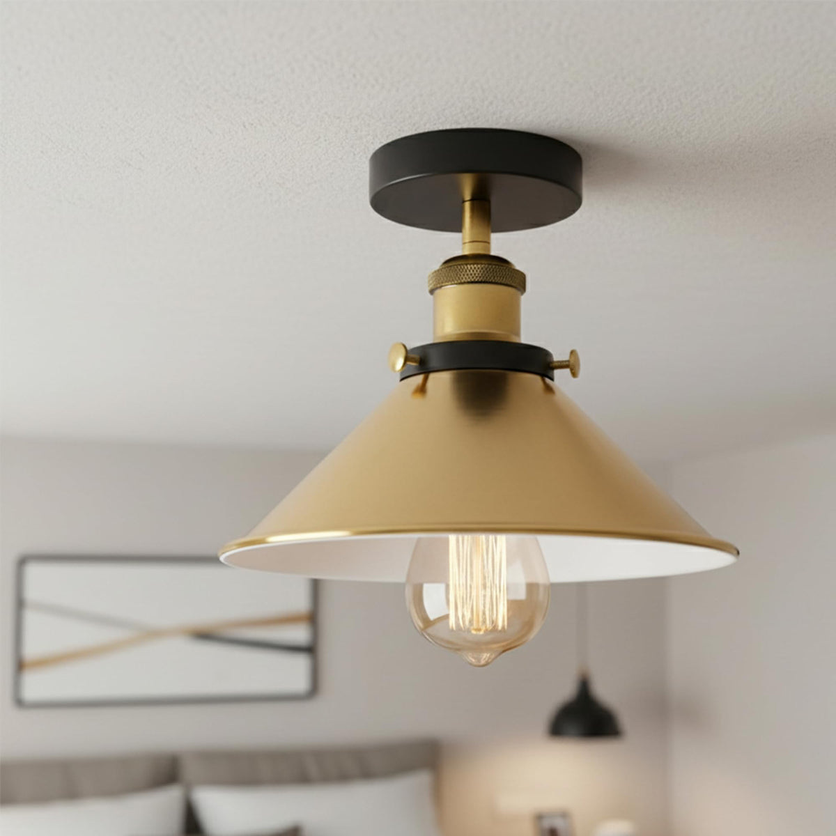 flush light fitting ceiling li