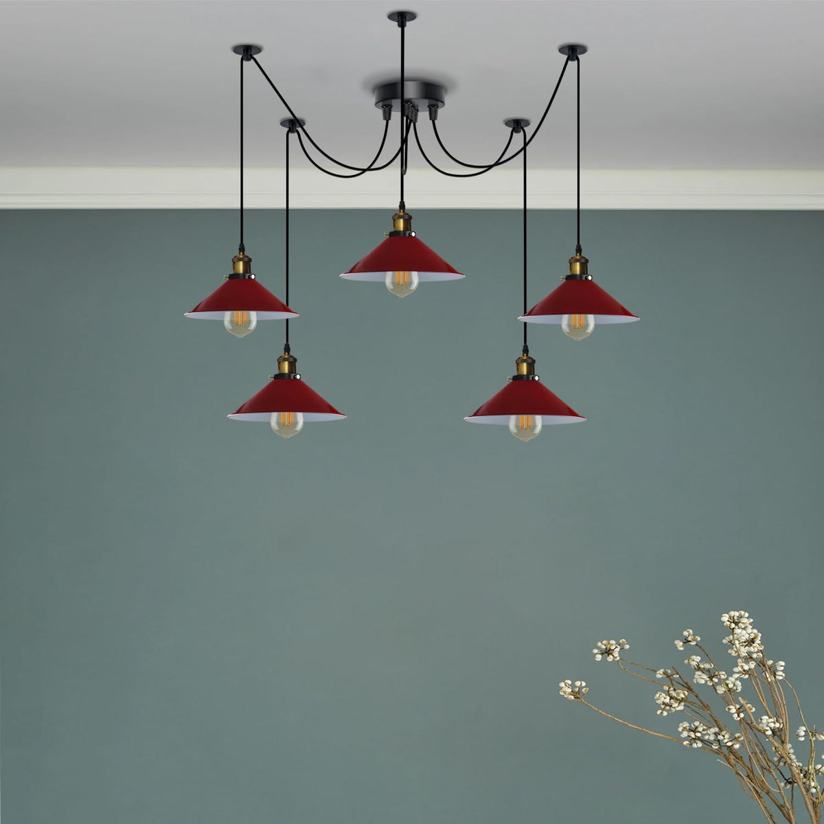 outdoor chandelier bedroom