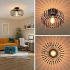 geometric ceiling lights shade