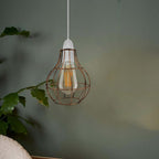 Modern Black Industrial Pendant Lamp Shade in Modern Interior
