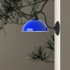 blue wall loft indoor light