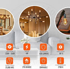 light bulb e27 screw led vinta