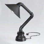 steampunk desk lamp with water