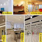 Modern New LED Recessed Ceiling White LED Round Panel Downlight IP20 Cool White ~1222