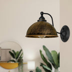 wall metal indoor light sconce