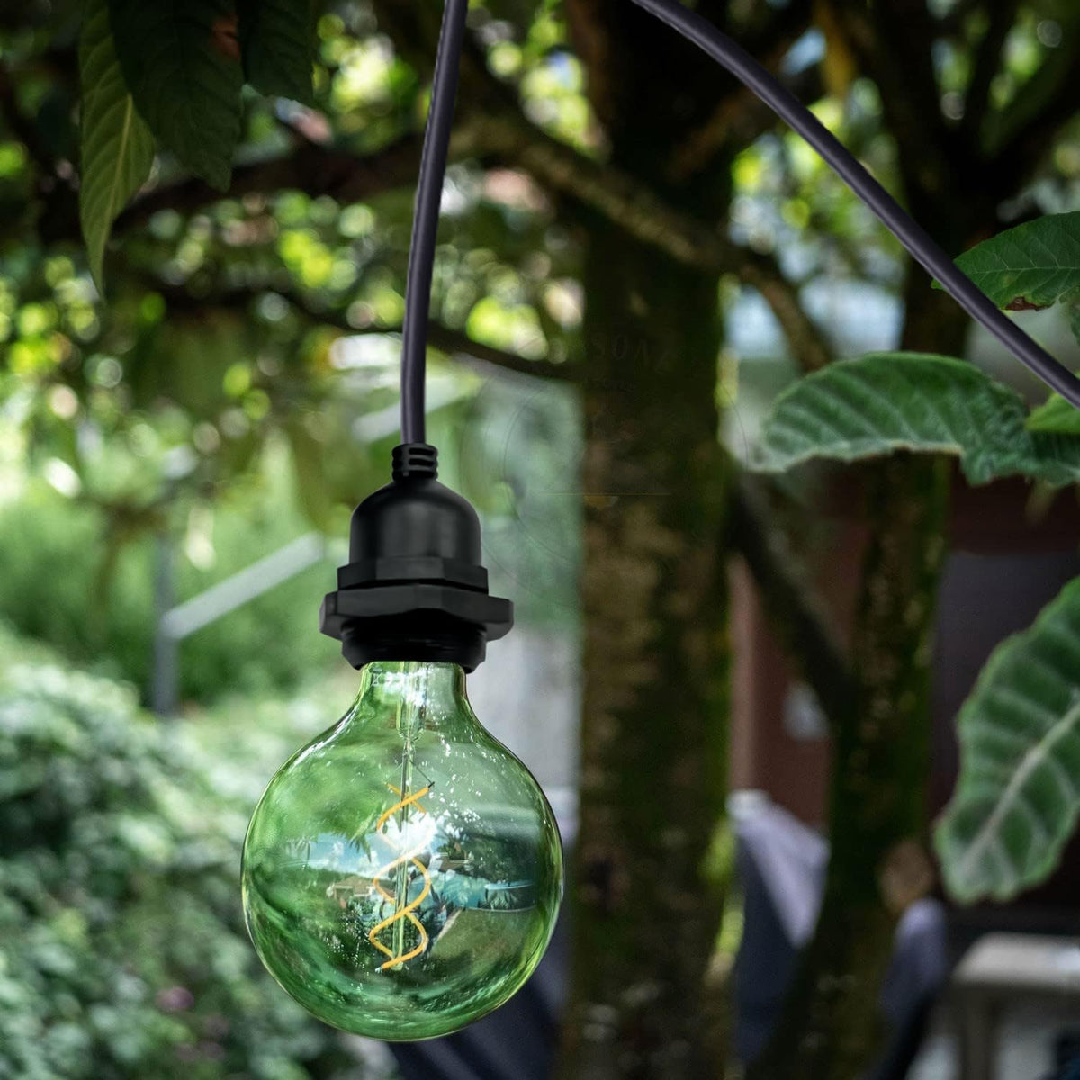 E27 pendant cord set with adjustable 1 metre cable outdoor lighting