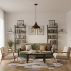 lampshade hallway ceiling