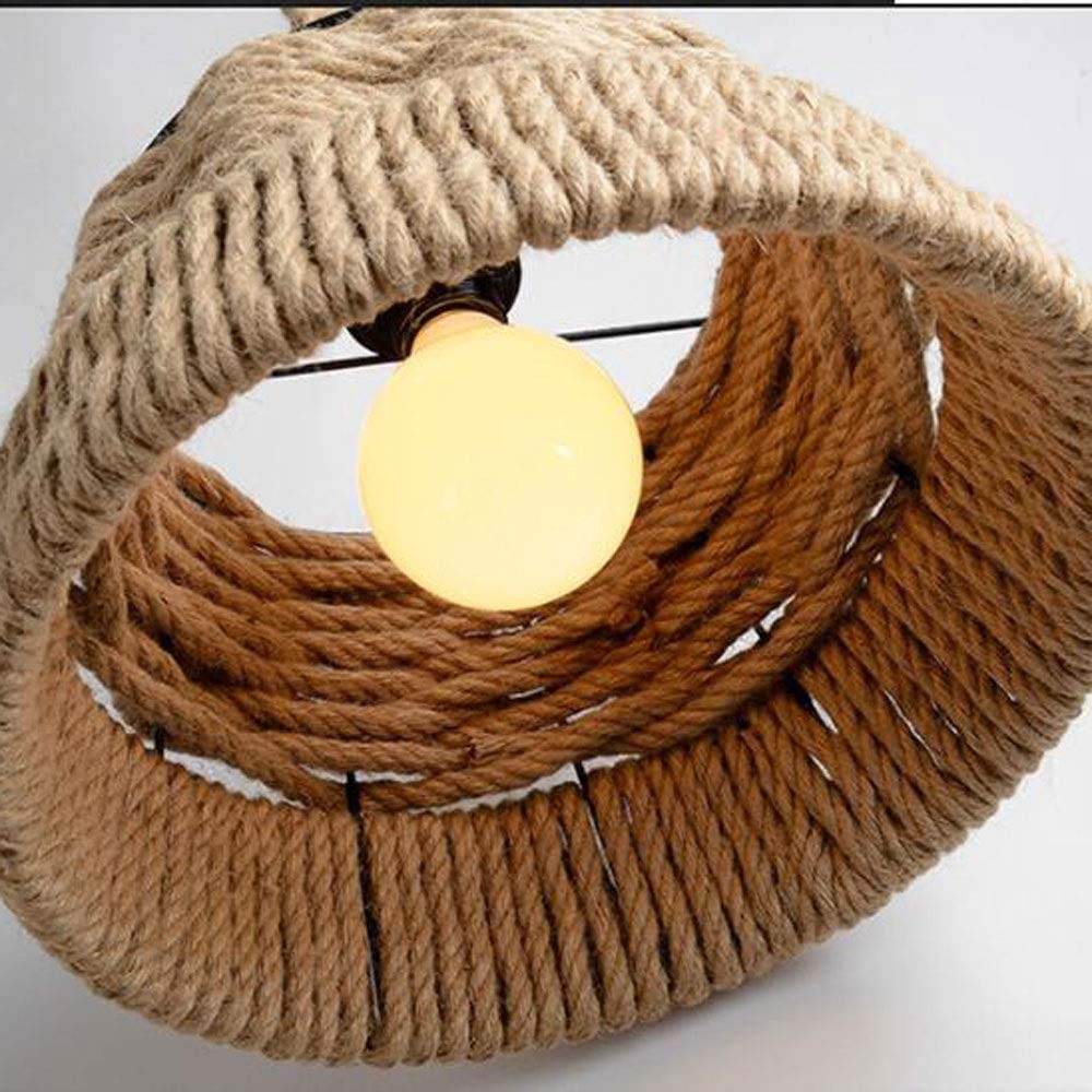 woven hemp rope ceiling lamp s