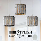 crystal shade lampshade light
