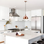 contemporary light copper