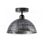 industrial flush mount ceiling