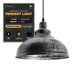 rustic antique flush way white