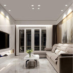 5W Round Recessed LED Panel Light 6000K 550lm ~1221