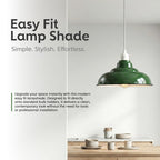 light shade black brass pendan