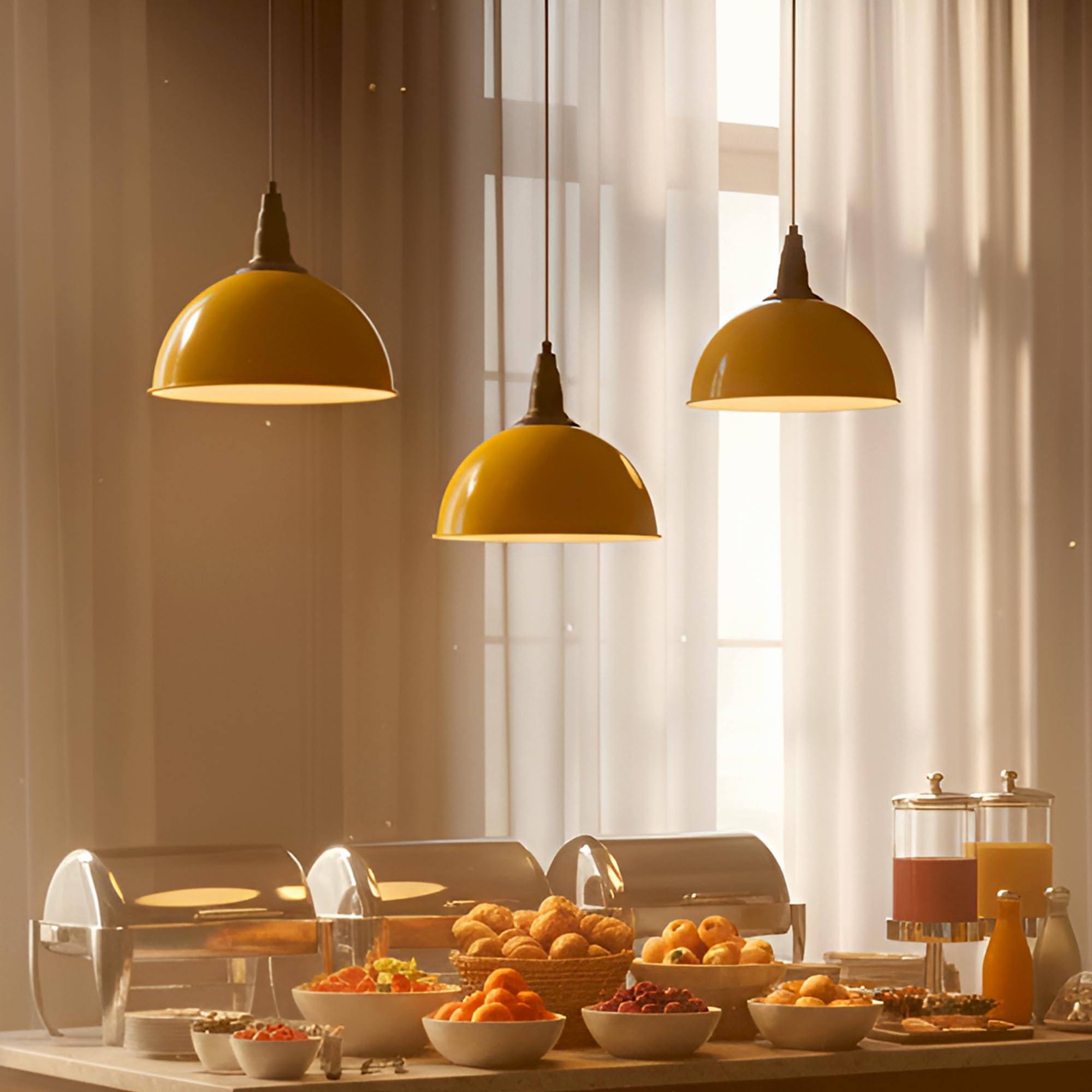 yellow stair kitchen single