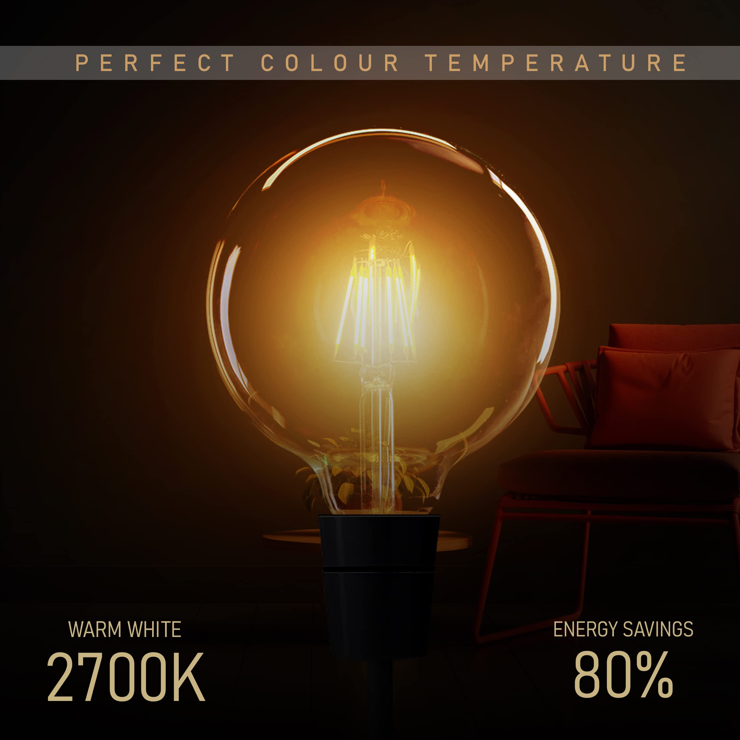 vintage dimmable bulb led