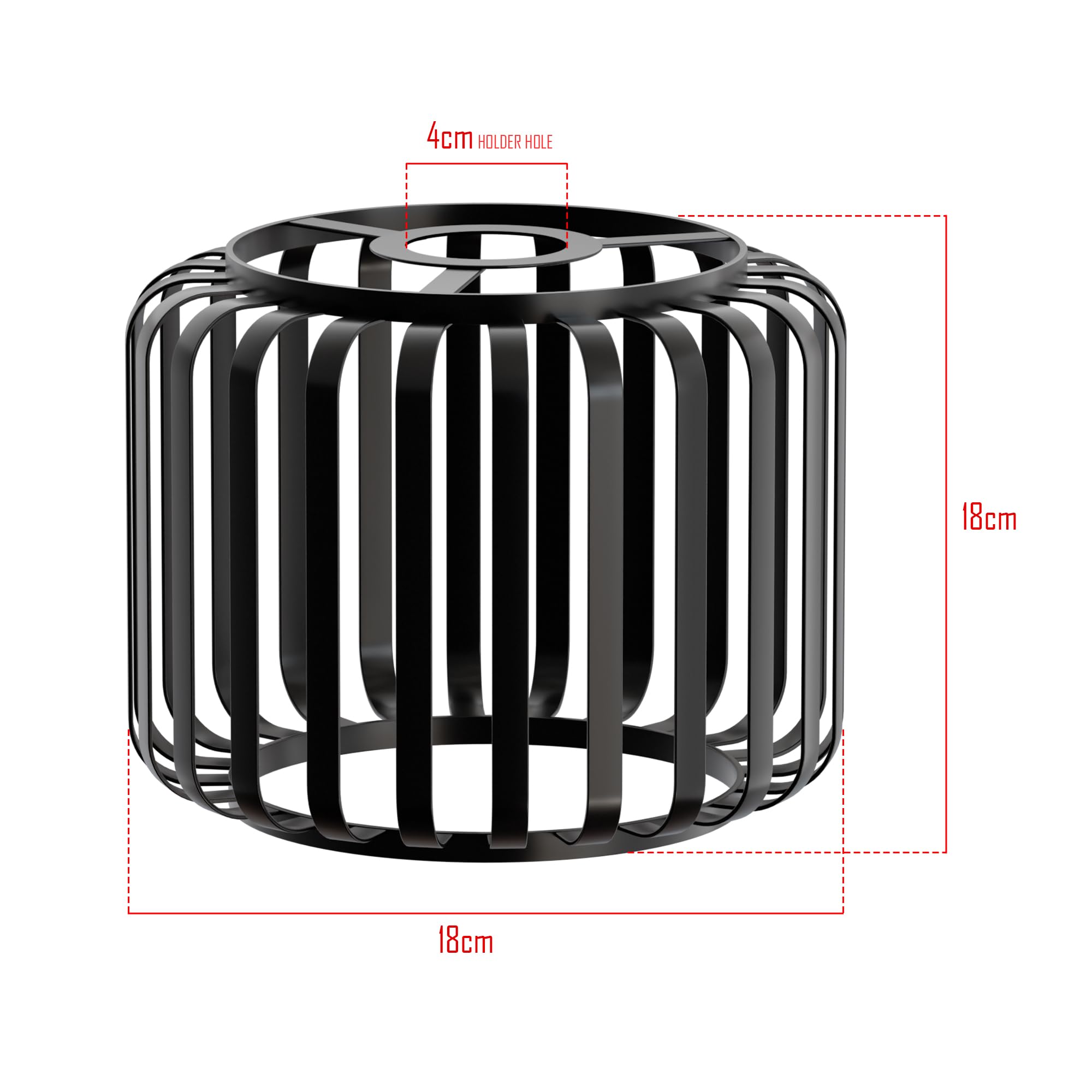 cage easy metal shade lampshad