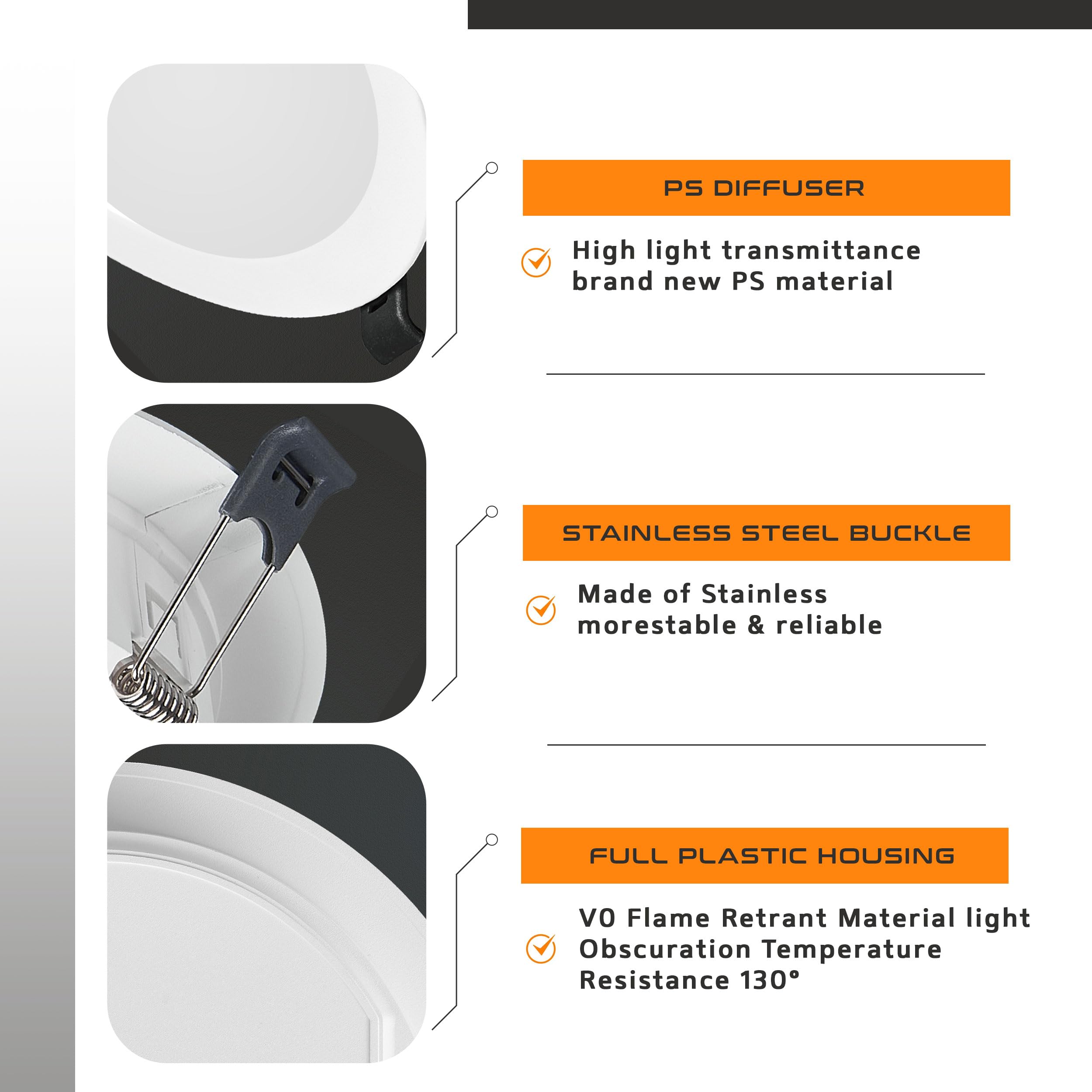 downlights spot waterproof