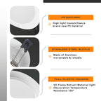 ceiling 7w aluminium lights