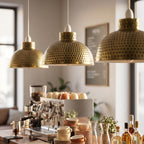 DC Voltage 26cm Metal Dome Lampshade with E27 Reducer Ring ~1215