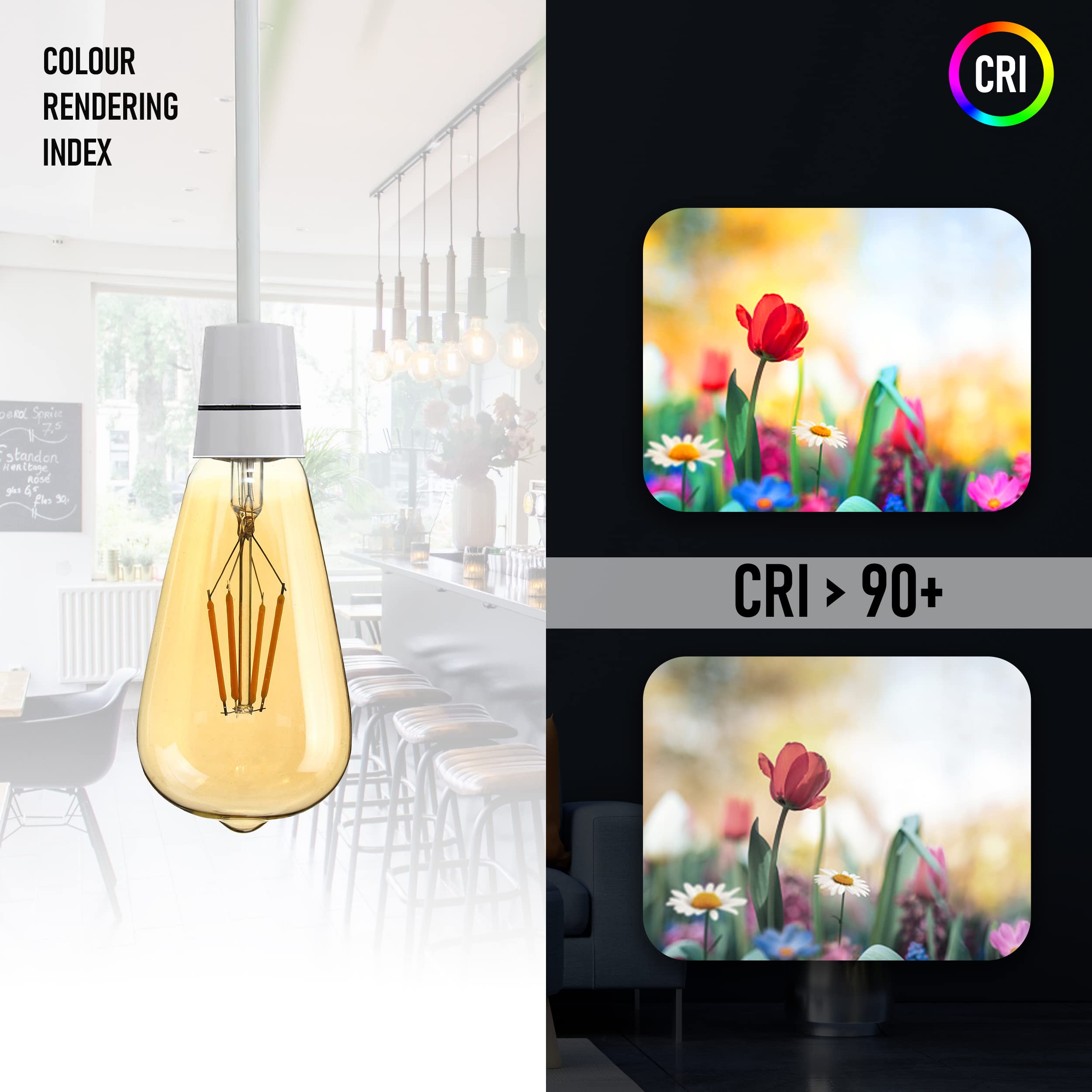 vintage shape st64 bulbs style