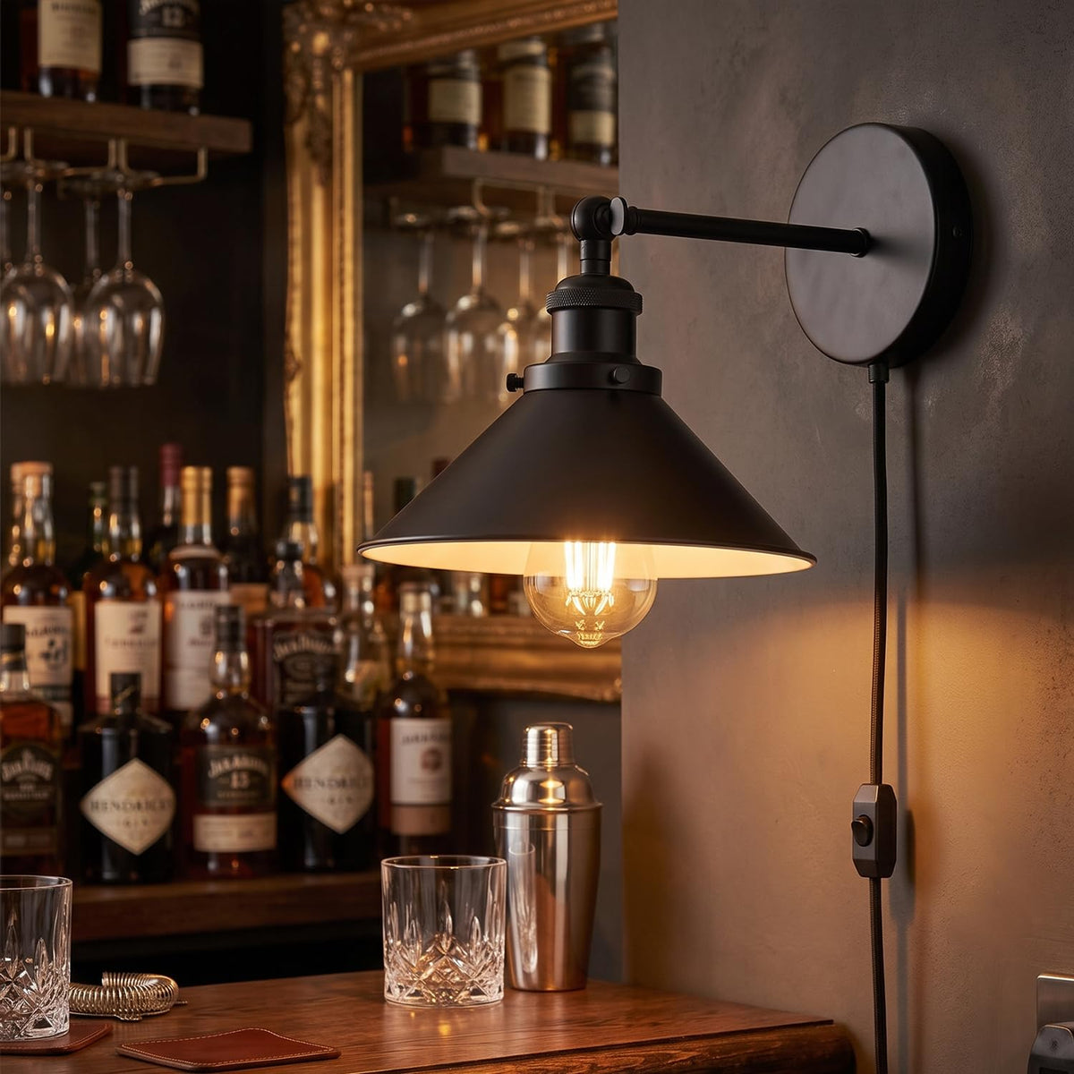 wall mounted light for night