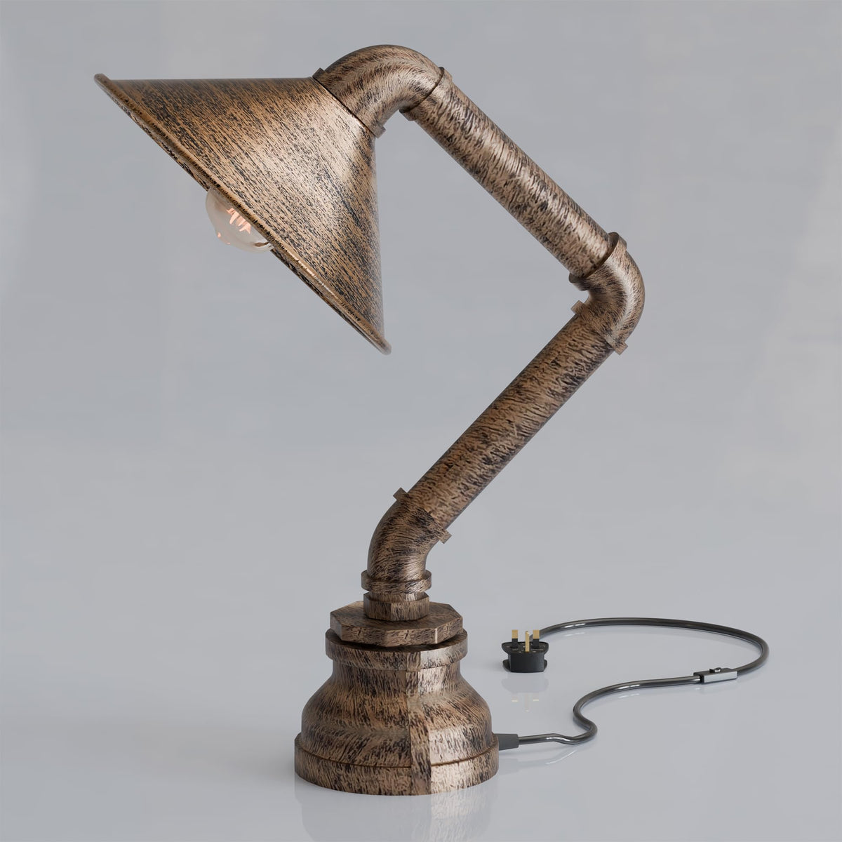 industrial lamp for café table