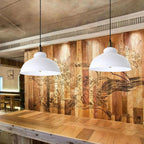 light large black shade brass