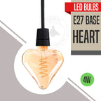 edison gold long e27 light