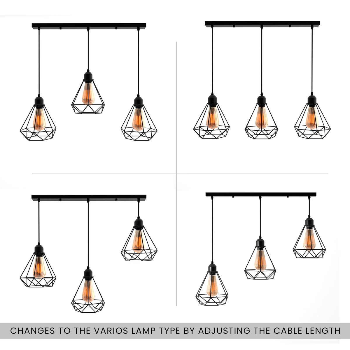 small vintage light with plug