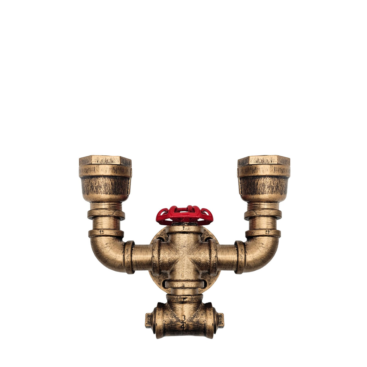 pipe light for wall edison