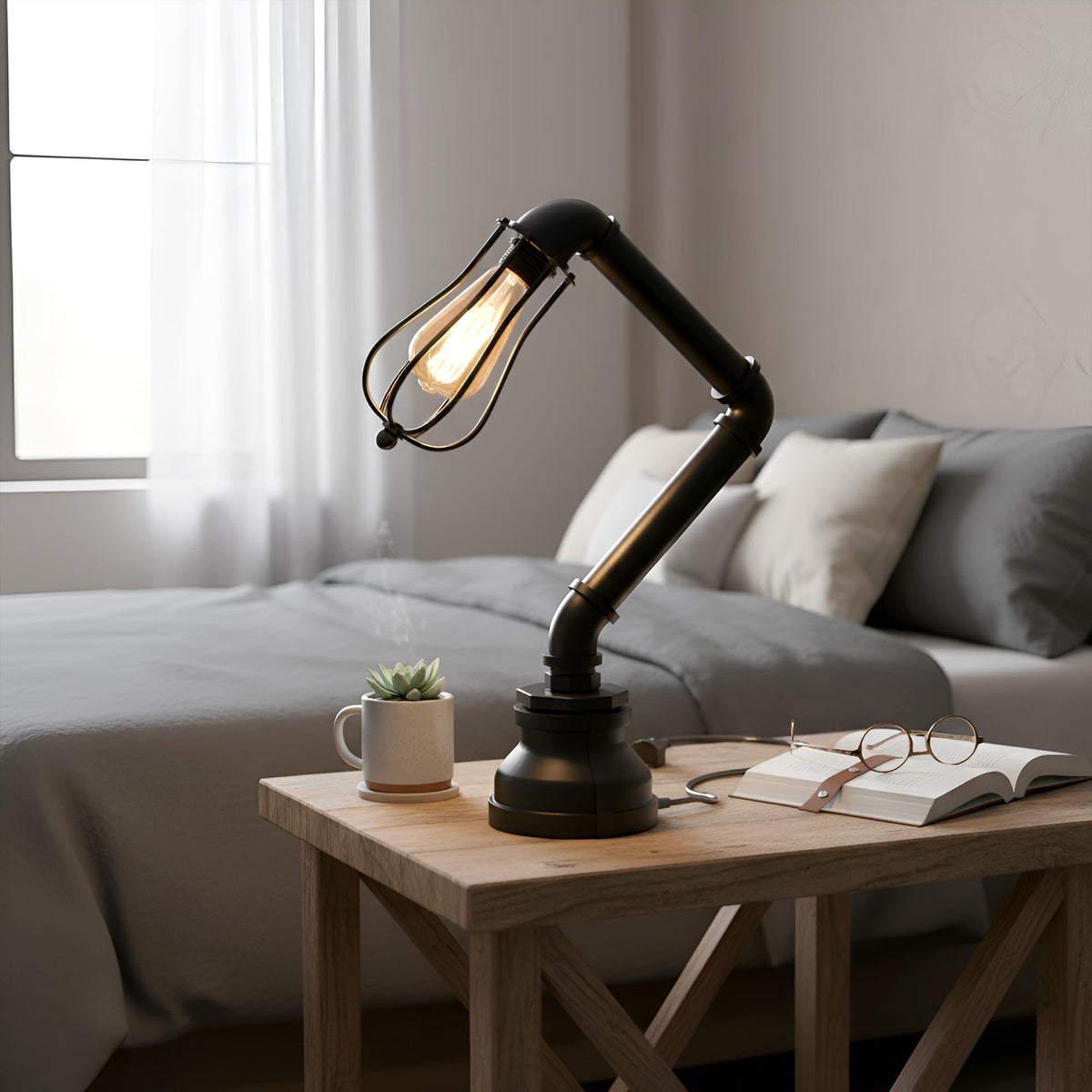 handmade desk lamp for study r