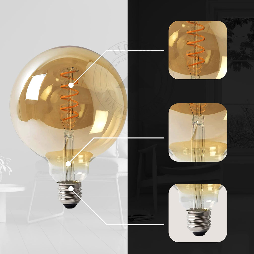 dimmable filament light e27