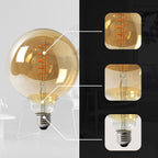 dimmable filament light e27