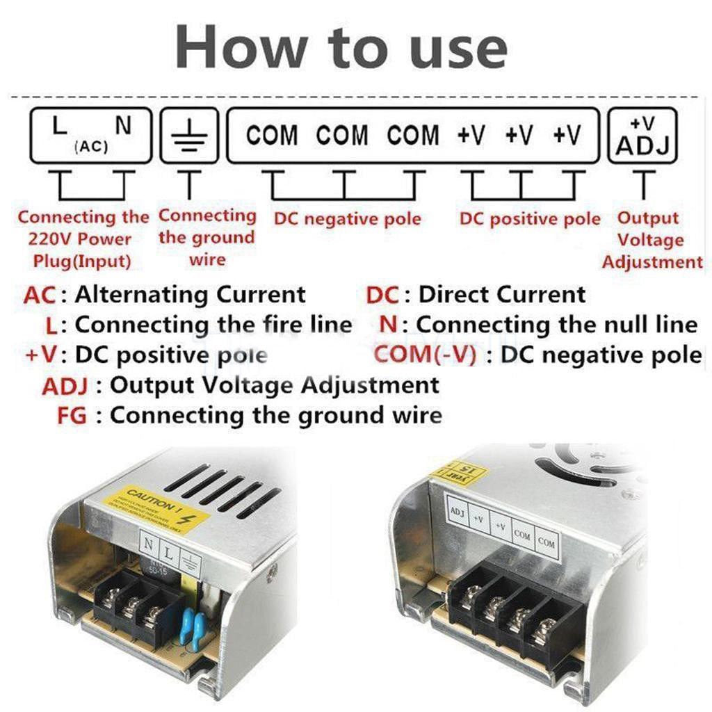 LED transformer: how to use