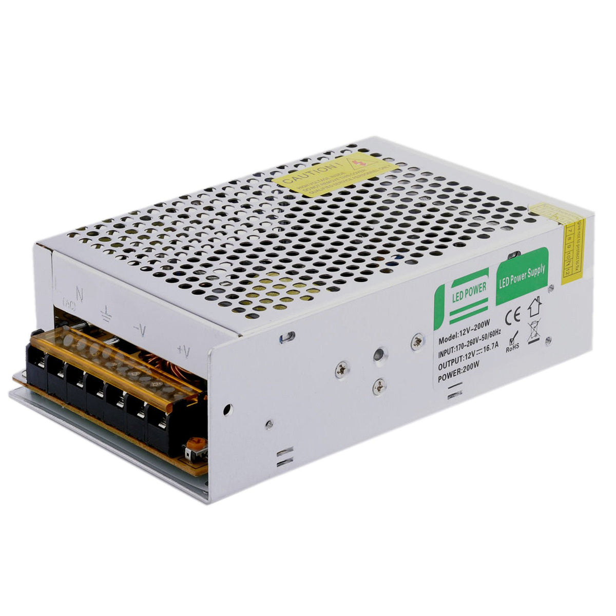 12V DC LED power supply for LED strip lights