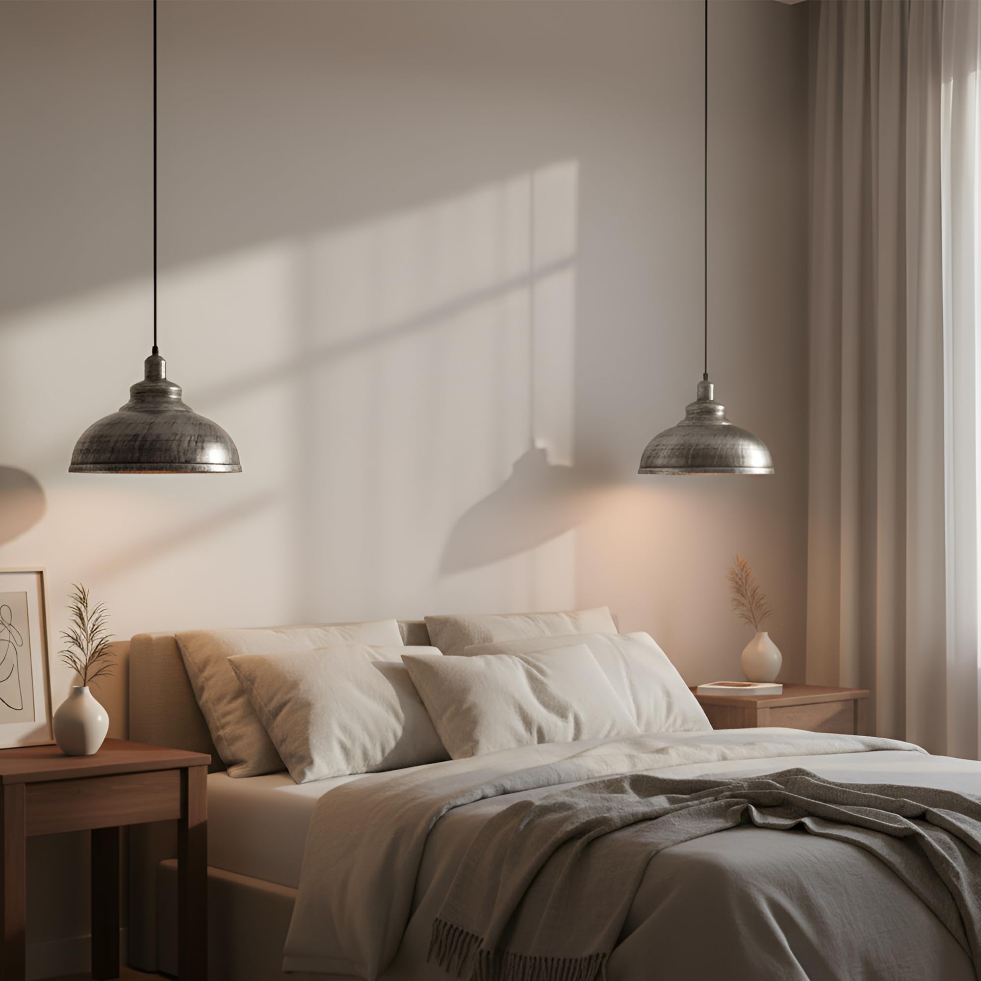 rustic antique flush way white